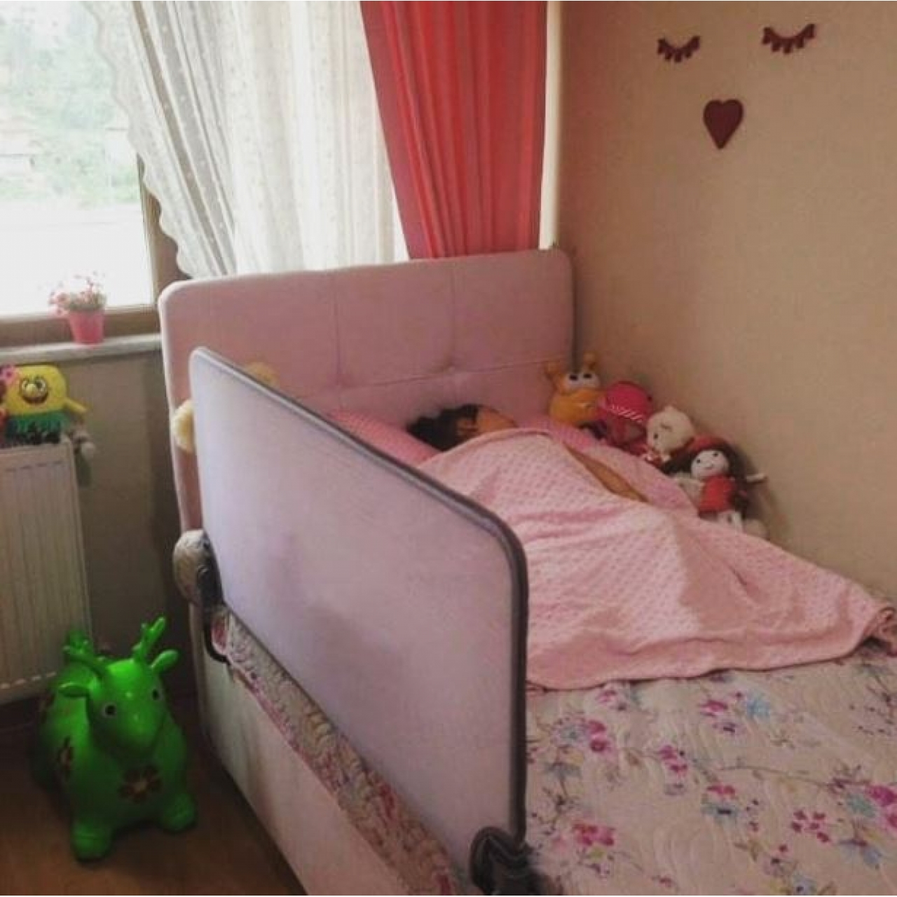 Agubugu Baby - Katlanabilir Yatak Bariyeri - Desensiz Beyaz 120cm